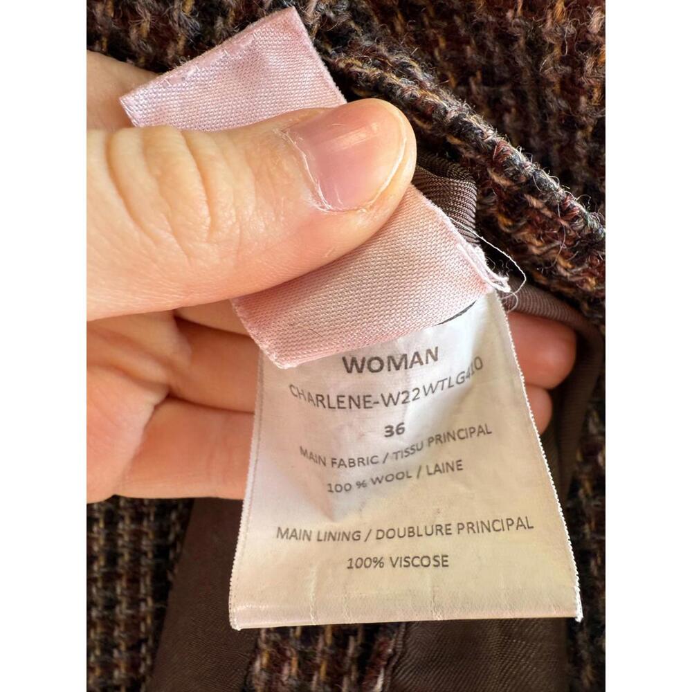 Officine Générale Brown Charlene Blazer Size 36 - Picture 6 of 7